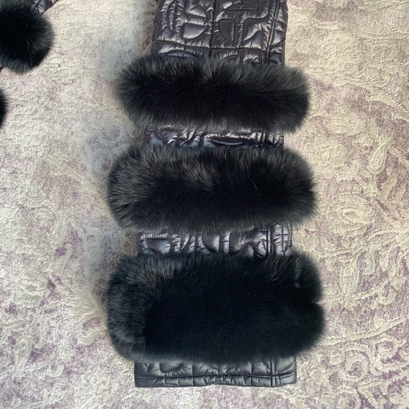 Moose Knuckles x Telfar Quilted Bomber Pants-Black Fox M/L - Picture 3 of 4